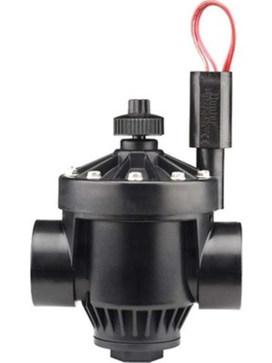 Hunter PGV-201-B 2/" Plastik Glob/açılı Kombinasyonlu Vana, Bsp Içten Dişli 9V Dc 8 Adet