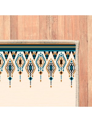 Homefesto Özel Tasarım, Kaymaz Taban, Uzun Ömürlü, Ince Yıkanabilir, Dekoratif Modern Oda Halısı, Kilim