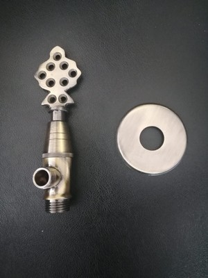 Sipahi Marble Antik Eskitme Osmanlı Taharet Musluğu