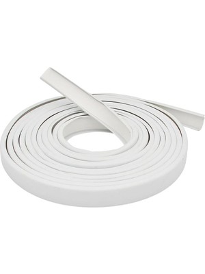 Geseus Kendinden Yapışkanlı Masa, Raf, Dolap, Komodin, Mobilya Kenar Bandı 18 mm x 5 Metre-Beyaz