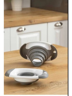 Miray Home Katlanabilir Akordiyon Silikon Kavanoz Hunisi