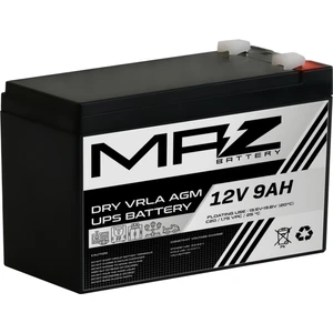 Maz Akü 12 Volt 9 Amper (Ah) Kuru AGM VRLA Akü (Yeni Üretim)