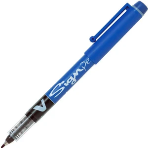 V-Sign Pen İmza Kalemi 2.0 mm 3 Renk Siyah Mavi Kırmızı 580 m Uzun Süreli Yazım