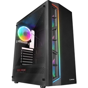 Vıctory Plus 600W 80+ Bronze Temperli Camlı 4*12CM Rgb Fan + LED Şerit Gaming Oyuncu Kasası