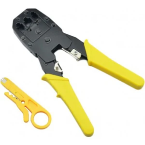 Network Pensesi Jack RJ45 RJ11 Rj9 Sıkma Çakma Pensesi Cat5 Cat6 - Kablo Soyucu