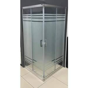 Duşakabin Kare Desenli 5mm H:190 cm