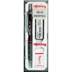 Bordo Tikky Versatil Kalem Set Rotring Tikky Versatil Okul Seti 0.7