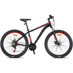 Xc 75 - 27.5" Mtb - 19' - 21 Vites - M.dısc - Siyah-Kırmızı/füme