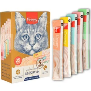 Karışık Likit Creamy Kedi Ödülü 25 x 14 gr