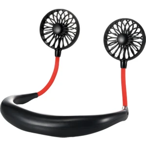 Boyun Askısı Giyilebilir Şarj Edilebilir Taşınabilir Mini Fan (Yurt Dışından)