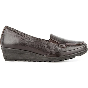 Aster 6 Nokta Anatomik Taban Hakiki Deri Kadın Ayakkabı