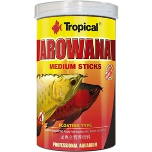 Cichlid Arowana Medium Sticks Balık Yemi 1 Lt (Orjinal Kutu)