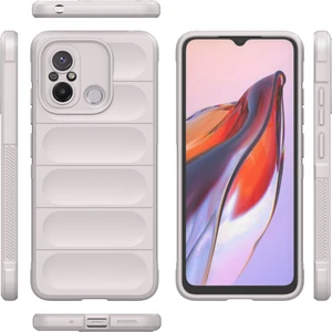 Redmi 12C Kılıf Mat Parmak Izi Yapmaz Elden Kaydırmaz Içi Kadife Kamera Korumalı Silikon