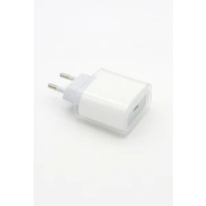Iphone 18W 20W Hızlı Şarj Aleti Başlığı Adaptörü Için Koruma Koruyucu Kılıf Minimalist Şeffaf