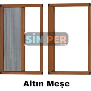 ÇAĞLAYAN İNŞAAT Pileli Plise Sürgülü Akordiyon Katlanır Kapı Sinekliği (plastik Kapı&Pencere-çelik Kapı)