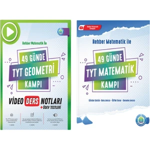 Rehber Matematik 49 Günde TYT Matematik - Geometri Kampı