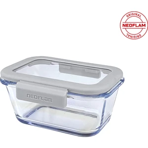 Fika Glace Cam Saklama Kabı Gri 460 ml