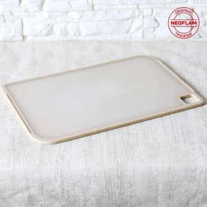 Fika Kesme Tahtası Bej Kaymaz Microban Koruma Orta 254 x 368 x 8 mm