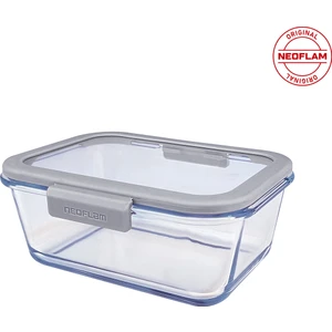 Fika Glace Cam Saklama Kabı Gri 800 Ml D-Neoggl080
