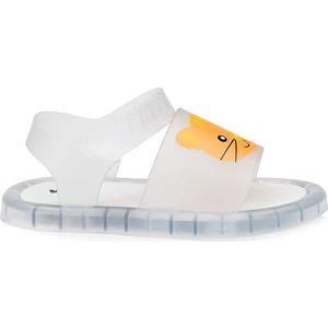Jelly Bebe Işıklı Sandalet Beyaz