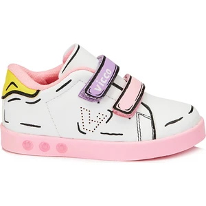 313. B22Y. 153 Picasso Pembe Işıklı Bebek Spor Ayakkabı