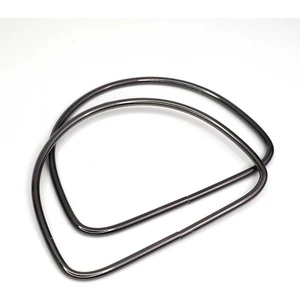 D Model Metal Çanta Sapı - Antrasit (Çift)