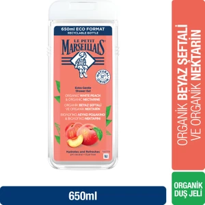 Le Petit Marseillais Beyaz Şeftali ve Nektarin Duş Jeli 650 ml