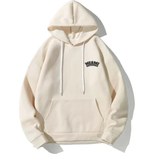 Erkek Miami 23 Baskılı Sweatshirt