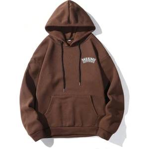 Erkek Miami 23 Baskılı Sweatshirt