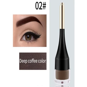 Kaş Boyası & Kaş Fırçası - Kesik Uçlu Kaş Fırçası & Kremsi Kaş Boyası