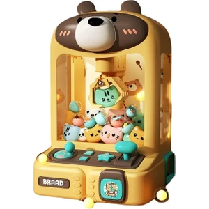 Doğum Günü Hediyeleri Için Kapsüllü Manuel Pençe Mini Arcade Ayı (Yurt Dışından)