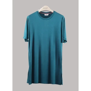 Alexander Gardi Bisiklet Yaka Yanı Yırtmaçlı T-Shirt (B23-00113)