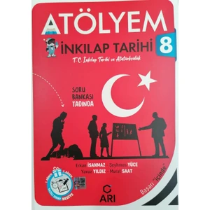 Arı Yayıncılık 8.Sınıf  LGS Atölyem Inkılap Tarihi Soru Bankası