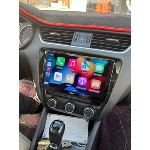 Skoda Octavia 2015-2020 Android Sürüm 13 Kablosuz Carplay Navigasyon Multimedya 10 Inç Ekran 2gb Ram 32GB Rom Hafıza