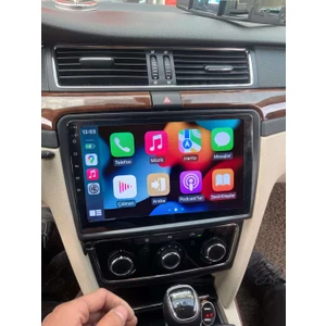 Skoda 2009-2014 Superb B Android Sürüm 13 Kablosuz Carplay Navigasyon Multimedya 9 Inç Ekran 2gb Ram 32GB Rom Hafıza