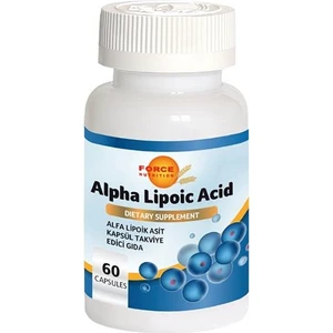 Force Nutrition Alfa Lipoik Asit 60 Kapsül Alpha Lipoic Acid