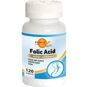 Force Nutrition Folik Asit 400 mcg 120 Tablet Folic Acid