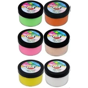 Funny Kids Art Clay Kil Karışık Renk 6'lı (Fnny-Kil-05***)