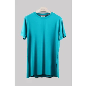 Alexander Gardi Bisiklet Yaka Yanı Yırtmaçlı T-Shirt (B23-00113)
