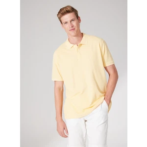 Altınyıldız Classics Polo Yaka Sarı Erkek T-Shirt 4A9000000001