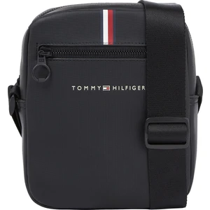 Tommy Hilfiger Siyah Erkek Postacı Çantası Th Essentıal Pıque Mını Reporter
