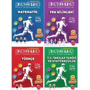 Newton Yayınları 8. Sınıf LGS Yeni 4'lü Kondisyon Deneme Seti