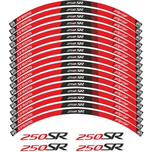 Cfmoto 250SR Jant Şeridi Kırmızı