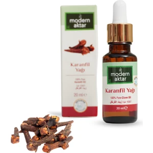 Modern Aktar Soğuk Pres Karanfil Yağı 20 Ml