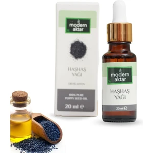 Modern Aktar Doğal Haşhaş Yağı 20 ml