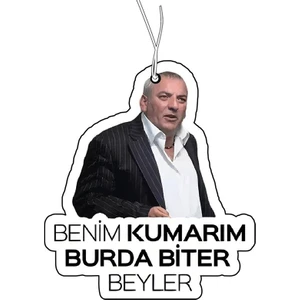 Kolpaçino Ekrem Abi Tasarımlı Dekoratif Oto Kokusu ve Aksesuarı