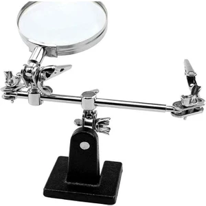 501 Masaüstü Mini Büyüteç Pcb Tutuculu 60MM 5 Diopter