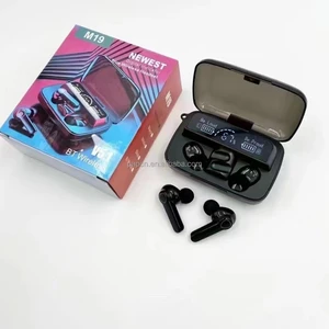 M19 Bluetooth Tws Oyuncu Kulaklık Güç Kaynağı Kulaklık