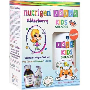 Kara Mürver Şurup 200 ml Aquas Kids Şampuan Hediye