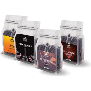 Fantastik Dörtlü Kahve Seti F4 4 x 250 gr